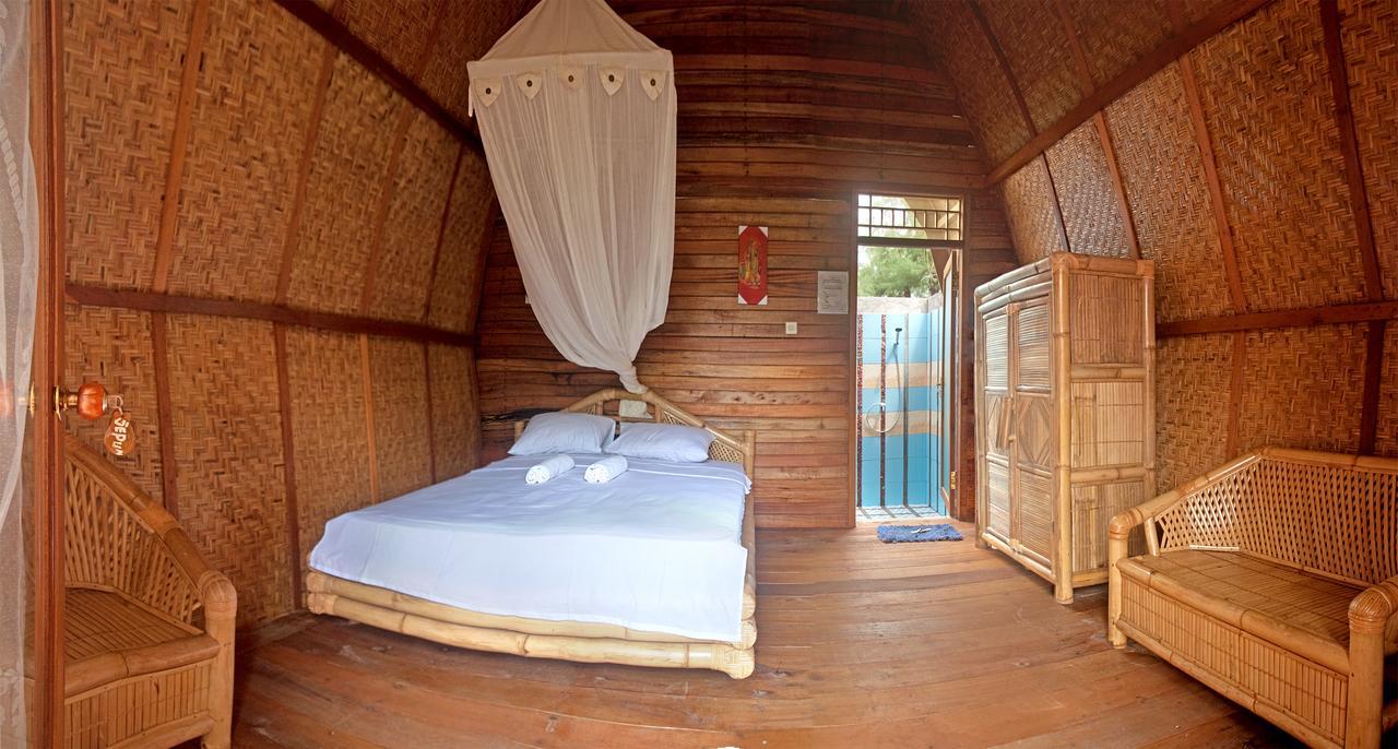 Jepun Bungalows Gili Meno Buitenkant foto