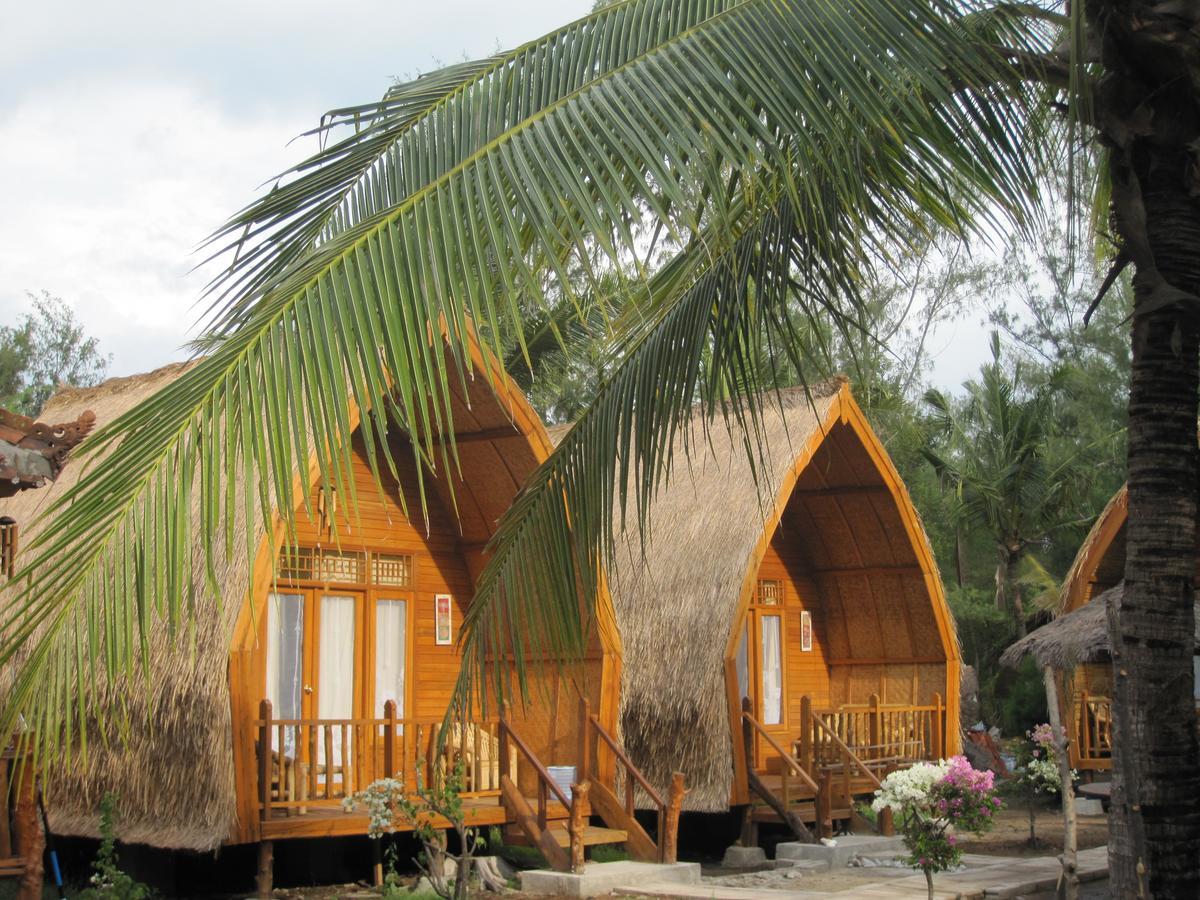 Jepun Bungalows Gili Meno Buitenkant foto