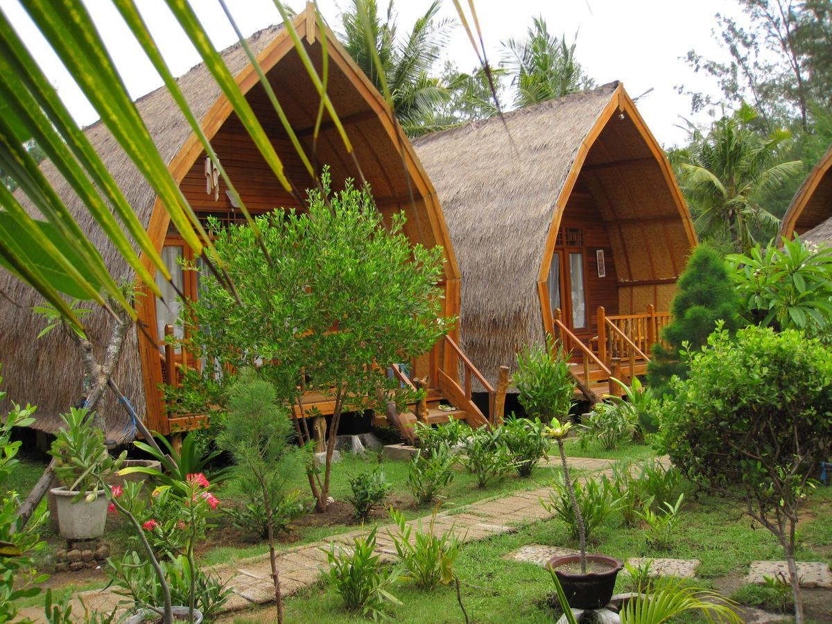 Jepun Bungalows Gili Meno Buitenkant foto