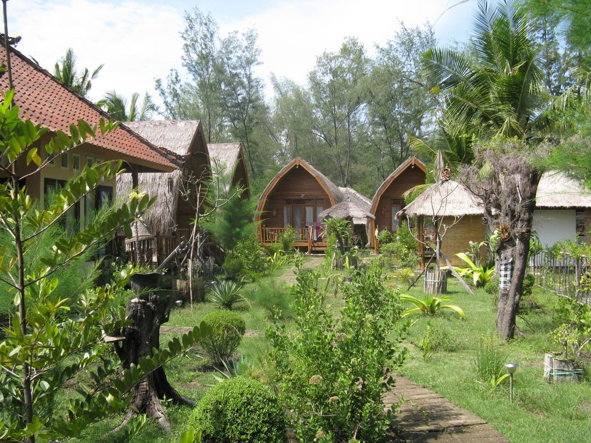 Jepun Bungalows Gili Meno Buitenkant foto