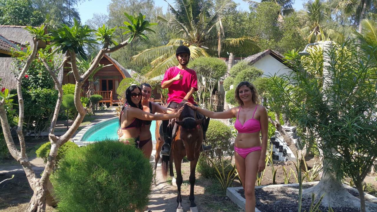 Jepun Bungalows Gili Meno Buitenkant foto